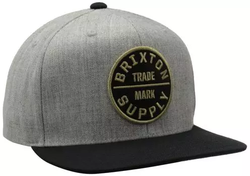Brixton Oath III Medium Profile Adjustable Snapback Hat Men s