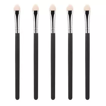 (Бризанд) 5шт губка для макияжа тени для век подводка для глаз кисть губка аппликатор инструмент One Size чёрный