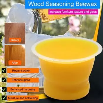 (Бризанд) НОВАЯ приправа для дерева, пчелиный воск, комплексное решение для ухода за мебелью, пчелиный воск One Size жёлтый