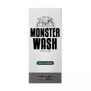 Bro&Tips Monster Wash Foam Cleansing 120ML, Корея для очищения