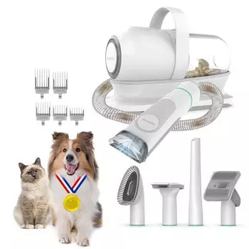 Broadcast Neakasa P1 Pro Pet Clipper Pet Vacuum Easy Care от выпадения шерсти с автоматическим низким уровнем Professional Подходит для 5 дюймов Включает в себя много домашних животных Один год