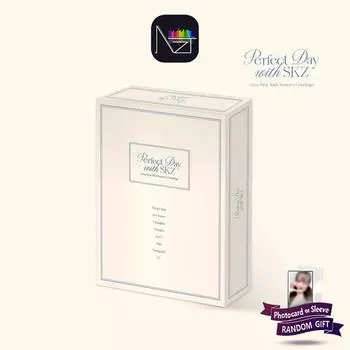 Бродячие дети : Приветствие сезона 2024 [Идеальный день с SKZ] включает преимущества JYP SHOP