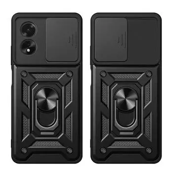 Бронированный чехол для OPPO Realme C55 C53 C51 C35 C33 C31 C21 C25Y C11 Narzo 50A N53 11 Proplus, магнитное кольцо-держатель, защитный чехол для объектива OPPO Realme 11 5G зелёный