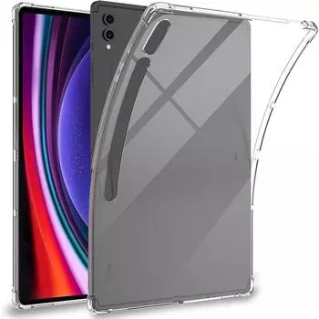 Бронированный чехол для Samsung Galaxy Tab S9 TabS9 Ultra FE A9 Plus S9U S9P S9FE 2023 A9 + 2023 A7 Lite A8 A7 S7 FE S8 + 12,4 Прозрачный чехол из ТПУ Tab S9 11inch чистый