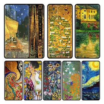Бронированный чехол для телефона Van Gogh Starry Night Klimt Kiss для Redmi Note 8 10 11 Pro 9 7 K40 9S 9C 9A 9T 8T K50 10C Redmi Note 7