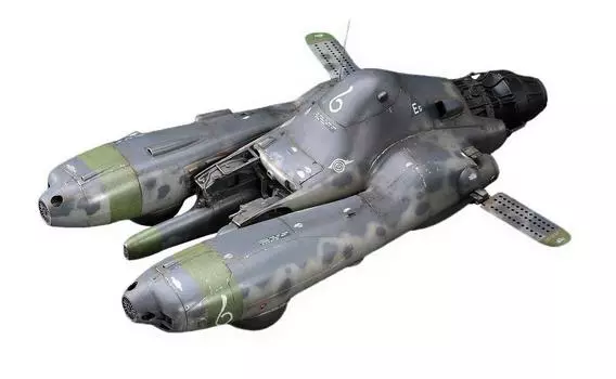 Бронированный истребитель Hasegawa Maschinen Krieger Series Falke Excimer Laser Gun, оснащенный антигравитационной пушкой 64101 1/20 Pkf.85