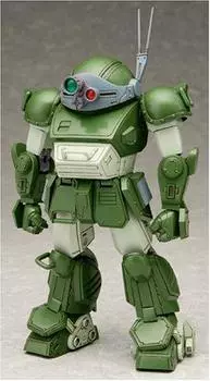 Бронированный солдат Вотомс Scopedog окрашен в действии (фигурка 1/35) зелёный