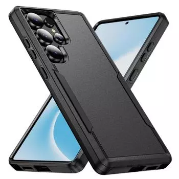 Бронированный жесткий чехол для Samsung Galaxy S25 Ultra S24 Plus S23 S22 S21 FE A56 A55 5G A16 A15 A36 A35 Модные защитные чехлы for Galaxy S25