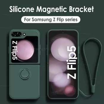 Броня Магнит Кольцо Подставка Кронштейн Задняя Крышка Чехол Для Samsung Z Flip 5 4 3 S23 S22 Ultra S21 S20 FE A14 A34 A54 A13 A23 A33 A53 A12 A22 A32 A52 Samsung S23 красный