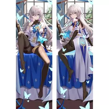 Броня Зайчик Косплей Dakimakura Honkai Star Rail Сексуальная наволочка обнимающая наволочка для тела Чехлы для подушек Наволочка для домашнего декора 120x40cm Pillowcase