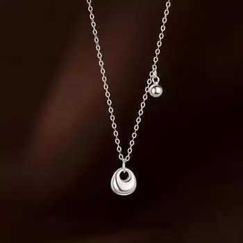 Бронзовая подвеска, Ожерелье малого размера, Ежегодное чувство дизайна для девочек, Простое и продвинутое чувство, Цепочка для ключицы