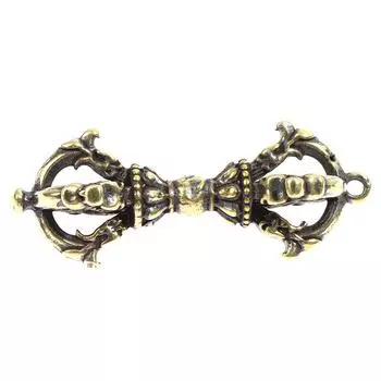 Бронзовые старинные тибетские буддийские религиозные принадлежности, счастливый домашний декор onesize