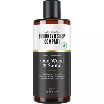 Brooklyn Soap Company Shower Gel Oud Wood & Santal 300ml