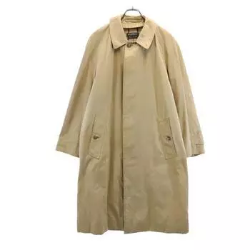 Brooks Brothers 80-е винтажное пальто с воротником из нержавеющей стали 36 бежевое Мужское Б/У