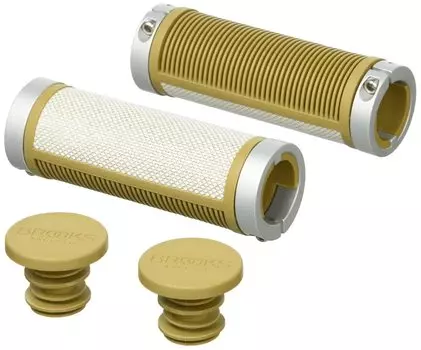 Brooks England BROOKS Резиновая рукоятка с хлопковой гофрой COMFORT GRIP CAMBIUM 130MM NATURAL Японская (Брукс) [Подлинный продукт]