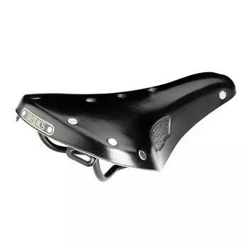 BROOKS Кожаное седло для классической модели с более чем 100-летней традицией B17 S STANDARD BLACK японское женское, [Оригинальный продукт] чёрный