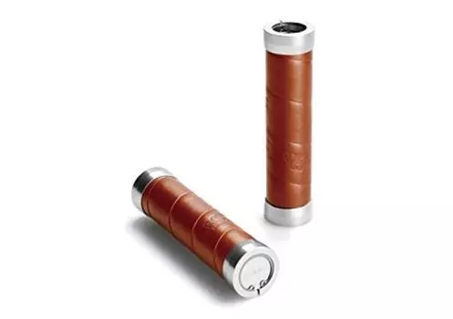 BROOKS SLENDER LEATHER GRIPS Slender leather grip (honey) [item]