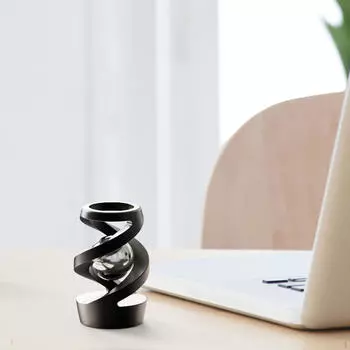 Бросающая вызов настольная игрушка плавающая физика настольное украшение металл для подарка на день рождения расслабляющий black