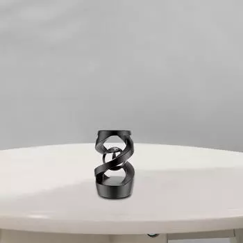 Бросающий вызов настольной игрушке, настольной подвесной физике для подарка на день рождения, металлическое украшение, левитирующий шар black