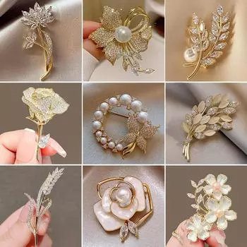 Брошь Anti-Light Senior Sense Light Luxury Niche Design Anti-Light Пряжка-булавка Брошь Маленькая брошь Брошь Артефакт