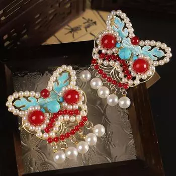 Брошь Art Guochao Lion Dance Женская красная праздничная трехмерная брошь высокого класса, инкрустированная булавка для пальто, аксессуары