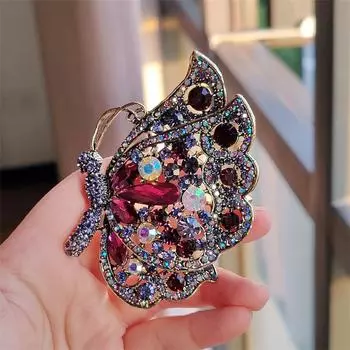 Брошь Бабочка Брошь Девушка Милая Булавка Мода Популярная Брошь Интернет Знаменитости Аксессуары