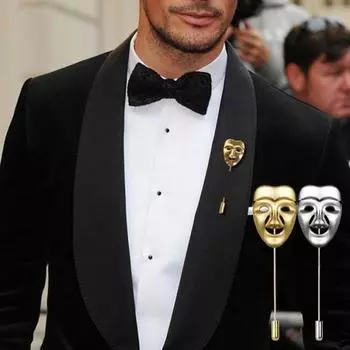 Брошь, булавка, лацкан, костюм, платье, свитер, декор, креативный мужской сплав, вечеринка, свадьба серебряный