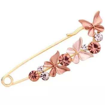 Брошь-бутоньерка «Тюльпан» с безопасной булавкой - Защитная булавка для лацкана для кардиганов и пальто