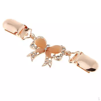 Брошь-цепочка со стразами для свитера, шаль-цепочка, ювелирные изделия, как описано