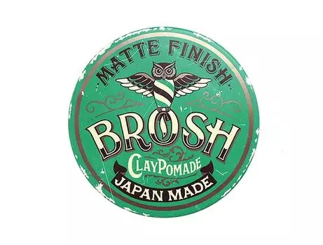 BROSH CLAY POMADE 120g Matte Hard Hold