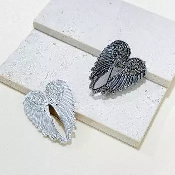 Брошь Dark Wings Персонализированные аксессуары для костюмов Мужская мода Premium Sense Diamond Pin Брошь Аксессуары