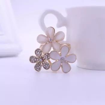 Брошь для длинного шарфа из ювелирного сплава