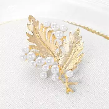 Брошь инкрустированная жемчужинами модная индивидуальная брошь костюм пальто аксессуары брошь цветок одежда аксессуары
