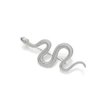 Брошь Ins Trendy Men And Women Creative Pin Xiao Yi Snake Badge воротник Pin костюм ретро персонализированные аксессуары
