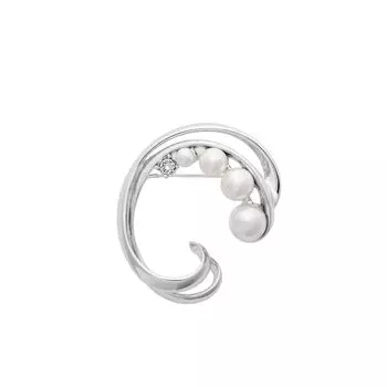 Брошь из ракушечного жемчуга VBPV4009 UW [Vendome Boutique]