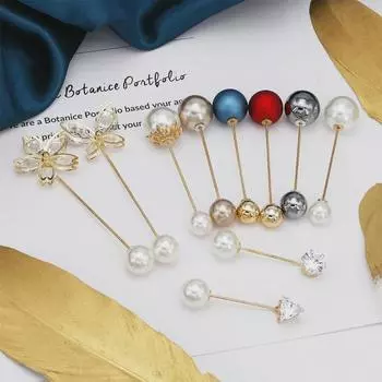 «Брошь из сплава со стразами и жемчугом»: Модный кардиган с защитой от воздействия внешней среды