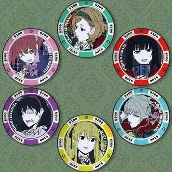 Брошь KAKEGURUI, аниме-брошь, украшение коллекции.