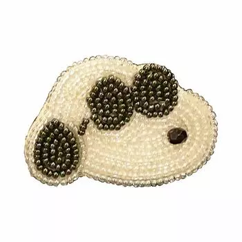 Брошь Minoda SNOOPY из бисера Joe Cool S02A9586