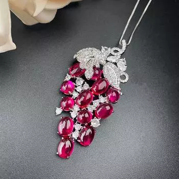 Брошь на цепочку свитера, драгоценный камень двойного назначения, изменит цвет, ожерелье премиум-класса, брошь, модная женская