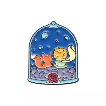 Брошь-подвеска «Креативная брошь» One Size синий