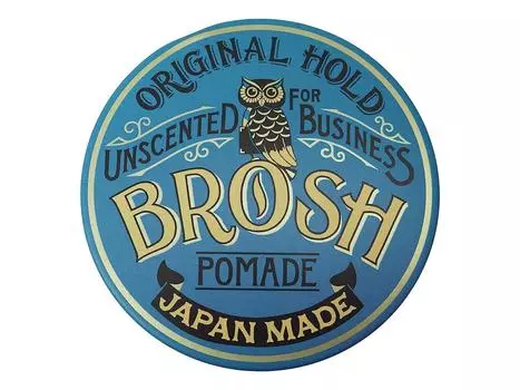 BROSH POMADE UNSCENTED 115g Unscented Medium Hold Pomade Business Scene
