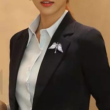 Брошь Позолоченная Симпатичная Изысканная золотистый