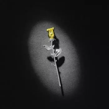 Брошь-роза для мужчин и женщин, цветочная брошь на лацкане, брошь на булавке, костюм, смокинг, свитер, платье, аксессуар для корсажа, подарок на день рождения, годовщину серебряный