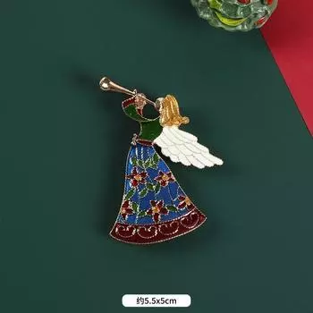 Брошь Рождественская елка новая модная ретро высококлассная женская брошь для костюма, свитера, корсажа, изысканные рождественские аксессуары-булавки