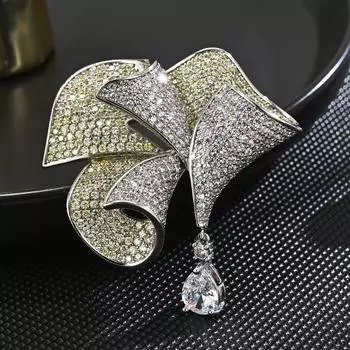 Брошь «Рулон любви» в виде цветка для женщин, легкая, роскошная, нишевая, дизайнерская, брошь для пиджака, булавка для костюма, подарок на праздник высокого класса серебряный