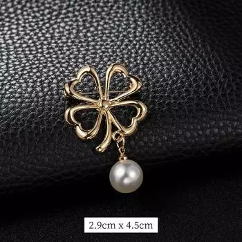 Брошь с антибликовым покрытием, Высокий уровень внешнего вида, Фиксирующая пряжка для груди, Высококлассная и элегантная универсальная брошь