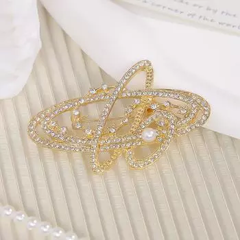 Брошь с жемчугом Сатурн, женский корсаж, дизайн, чувство света, роскошь, ниша, изысканная модная булавка, одежда, не застегивающаяся, аксессуары