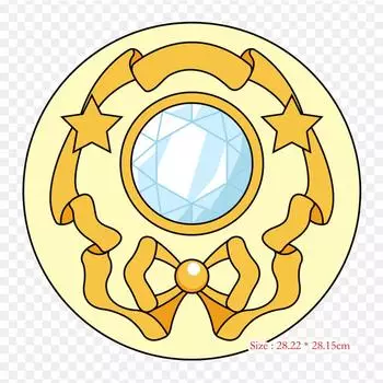 Брошь «Сейлор Мун», открытая Chibiusa, «Сейлор Мун», железные нашивки для одежды, наклейки с аппликациями на одежду, термочувствительная нашивка на заказ