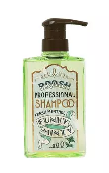 BROSH SHAMPOO FUNKY MINTY 400 мл Ботанический шампунь Ледяная мята