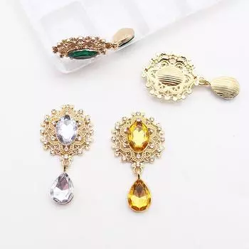 Брошь со стразами, аксессуары, пригласительные на свадьбу своими руками, подарочная коробка для бокалов для вина, креативное украшение, аксессуары для одежды A6